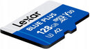 Lexar Blue Plus 128GB MicroSD card with Adapter, A1, V10