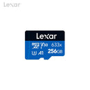 Lexar High-Performance 256GB MicroSDXC, U3, V30, A1, 95MB/s