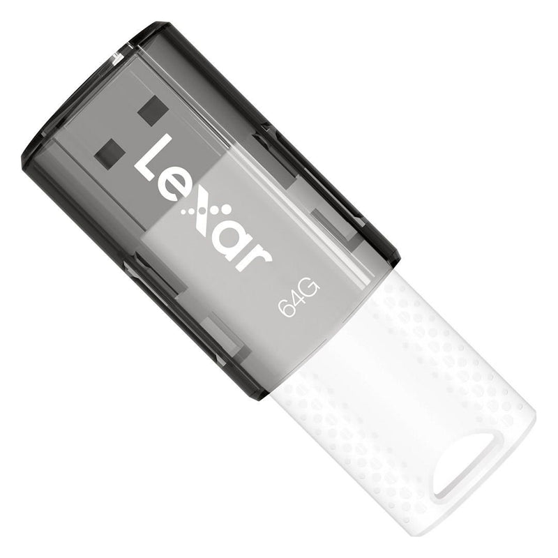 Lexar 64GB Jump Drive S60 White USB Flash Drive