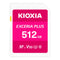 Kioxia Exceria Plus 512GB SDXC Card,V30, U3, 98MB/s