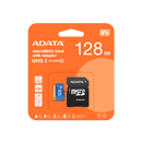 ADATA Premier 128GB MicroSDXC Card with Adapter, V10