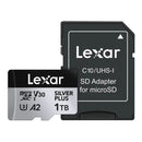 Lexar Professional 1TB Silver Plus MicroSDXC, U3, V30, A2, 150MB/s