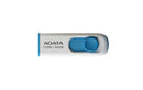 Adata C008  16GB Sliding USB Connector USB2.0 USB Drive, Blue/White