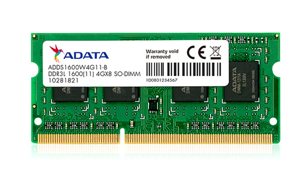 ADATA 4GB DDR3L 1600 PC3-12800  SO-DIMM