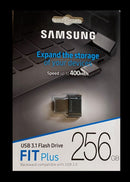 Samsung Fit Plus 256GB, Low profile USB 3.1 Flash Drive