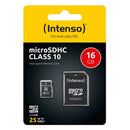 Intenso 16GB MicroSDHC card, Class 10