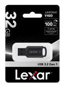 Lexar 32GB Jump Drive V400 USB3.2 Flash Drive