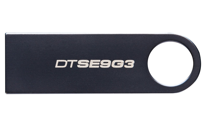 Kingston 64GB DataTraveler SE9 G3 USB Flash Drive, Dark Nickel