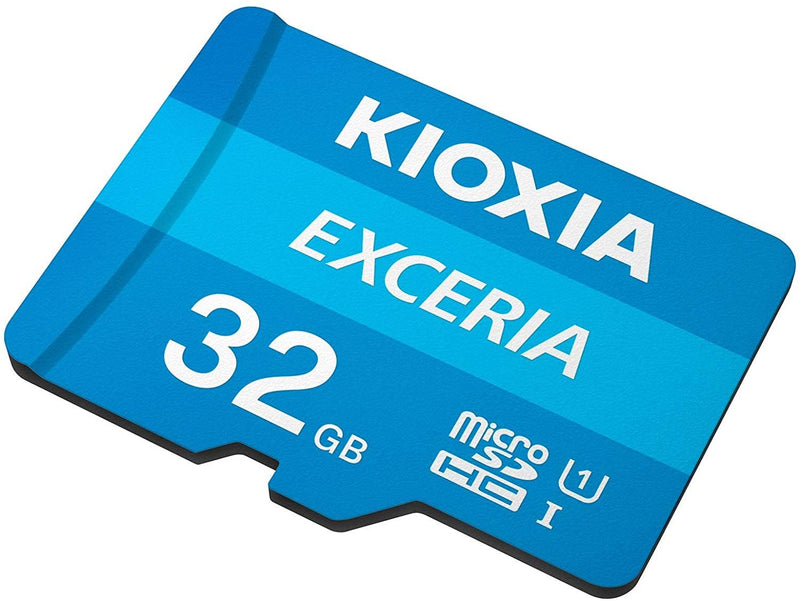 Kioxia Exceria 32GB MicroSDHC card, U1, 100MB/s