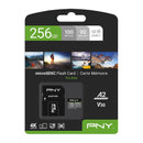 PNY Pro Elite 256GB MicroSDXC Card, A2, V30, U3, 100MB/s
