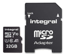 Integral 32GB MicroSDHC card for Tablets and Smart Phones, V10, A1