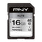 PNY Elite 16GB SDHC Card, UHS-I, Class10, 100MB/s