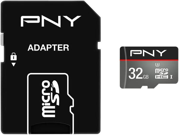 PNY Pro Elite 32GB MicroSDHC Card 100MB/s, U3