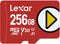 Lexar Play 256GB MicroSDXC card, U3, V30, A1, 150MB/s