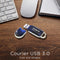 Integral 128GB Courier USB 3.0 Flash Drive Blue