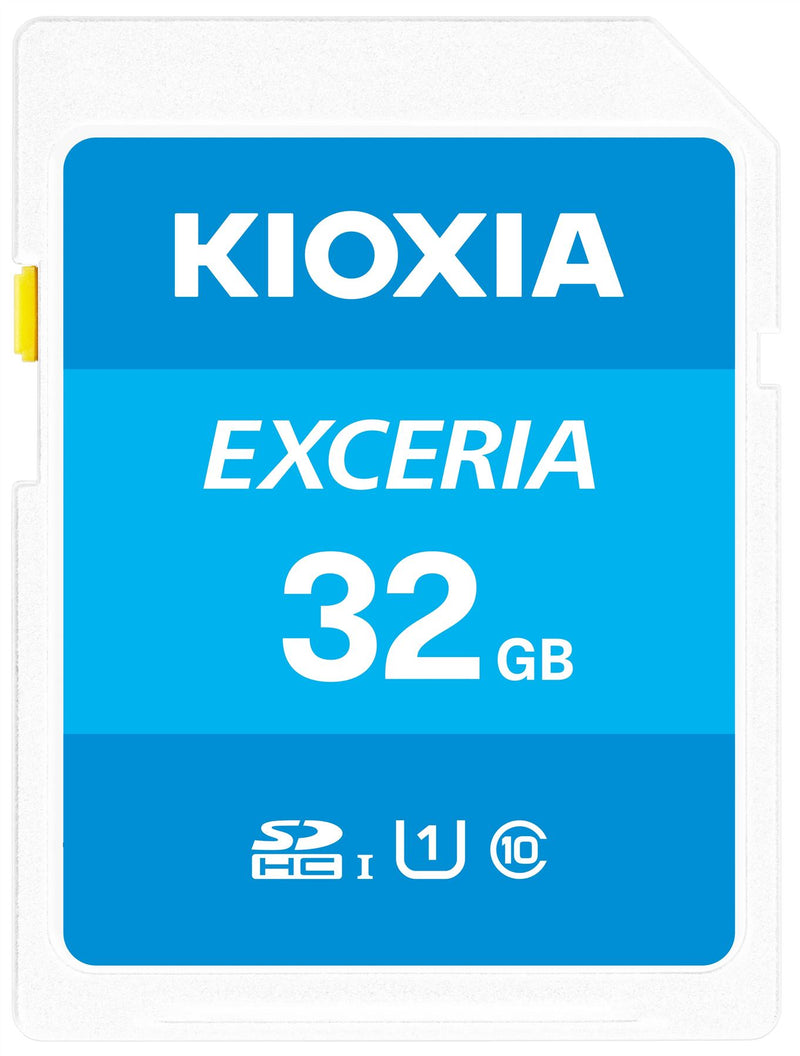 Kioxia Exceria 32GB SDHC Card, UHS-I, Class 10