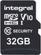 Integral 32GB High Endurance MicroSDHC cards for Security, V10