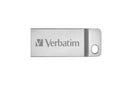 Verbatim 32GB Metal Executive Flash Drive, USB2.0 Silver