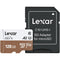 Lexar Professional 128GB MicroSDXC, U3, V30, A2, 100MB/s