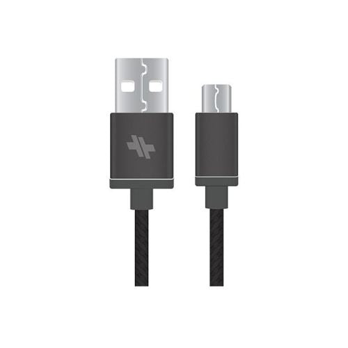 Swiss Mobility Micro USB Sync and Charge Cable 1.8M, Braided Cord