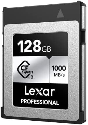 Lexar Professional Silver Series 128GB Cfexpress Type B Card 1000MB/s