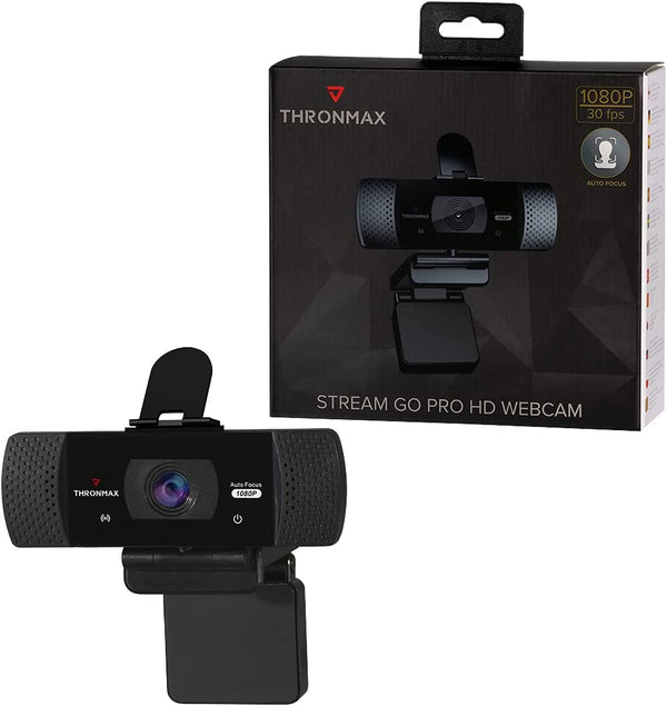 Thronmax Stream Go Pro X1 HD Webcam 1080P with Built in Mic.