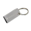Verbatim 16GB Metal Executive Flash Drive, USB2.0 Silver