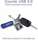 Integral 128GB Courier USB 3.0 Flash Drive Blue