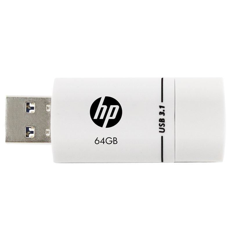 HP 64GB Sliding USB 3.1 Flash Drive v765w Twin Pack