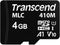 Transcend 4GB MicroSDHC Card MLC NAND Chip