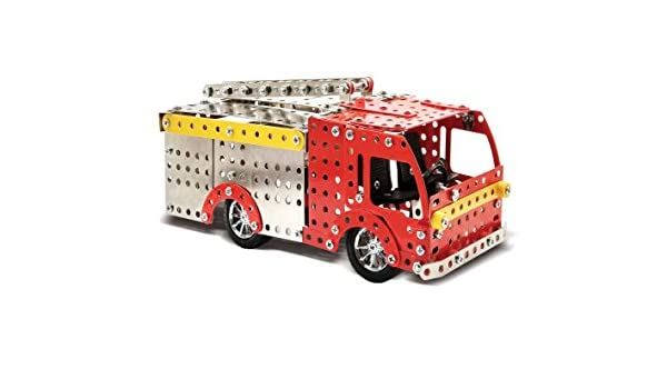 Fire Engine Construction Set, 307 pcs. Stainless Stell Construction Sytem