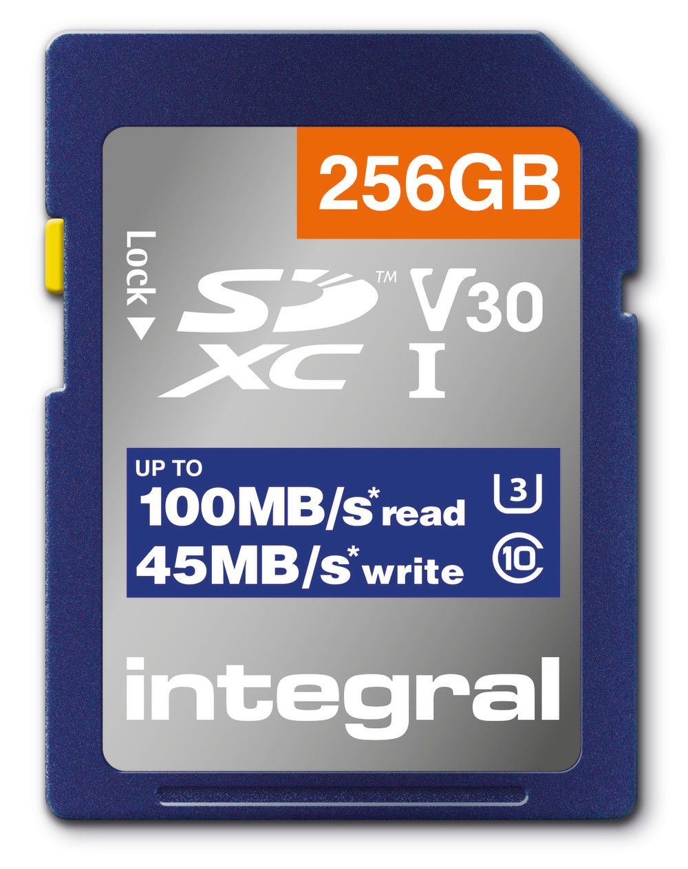 Integral 256GB High Speed SDXC Card, 100MB/s – flashmemo.co.uk