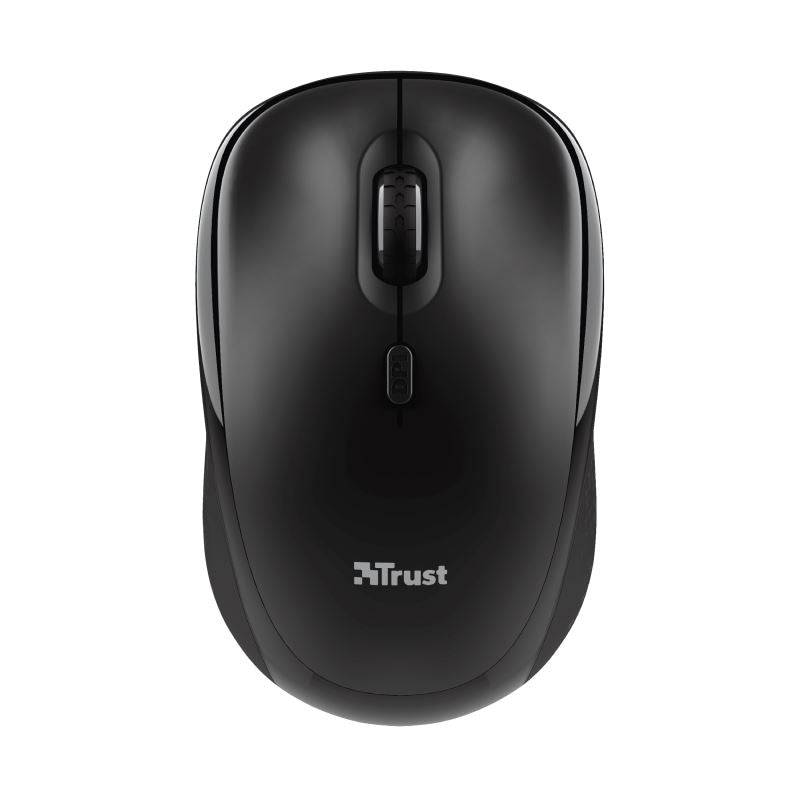 Trust TM-200 1600 DPI Optical RF Wireless Mouse, Black