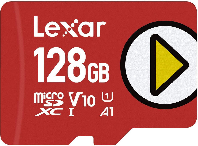 Lexar Play 128GB MicroSDXC card, V10, A1, 150MB/s