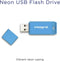 Integral 128GB Neon Blue USB Flash Drive
