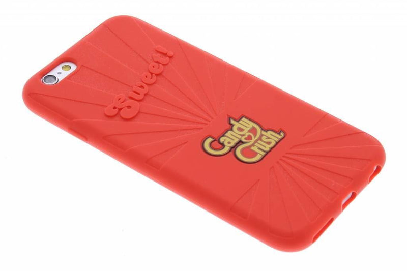 Candy Crush Scented Silicone Phone Case Strawberry Red for Iphone 6
