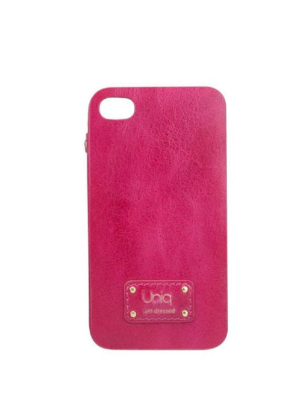 Uniq Soiree Strawberry Luxury Genuine Leather Phone Cover for Iphone 4/4S