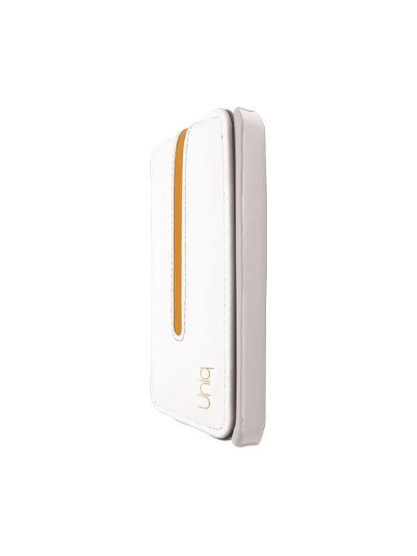 Uniq Neon Blanche Orange Premium Flip Phone Case for iPhone4/4S