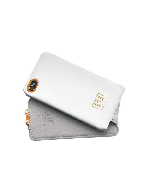Uniq Neon Blanche Orange Premium Flip Phone Case for iPhone4/4S