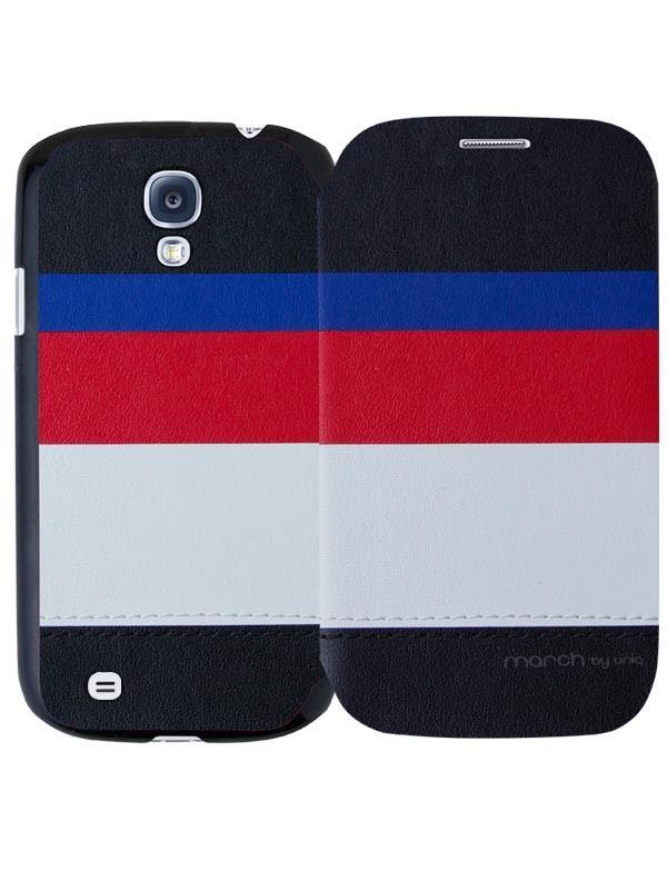 Uniq Dapper March- Captain Snazzy Genuine Leather Phone Case for Samsung Galaxy S4