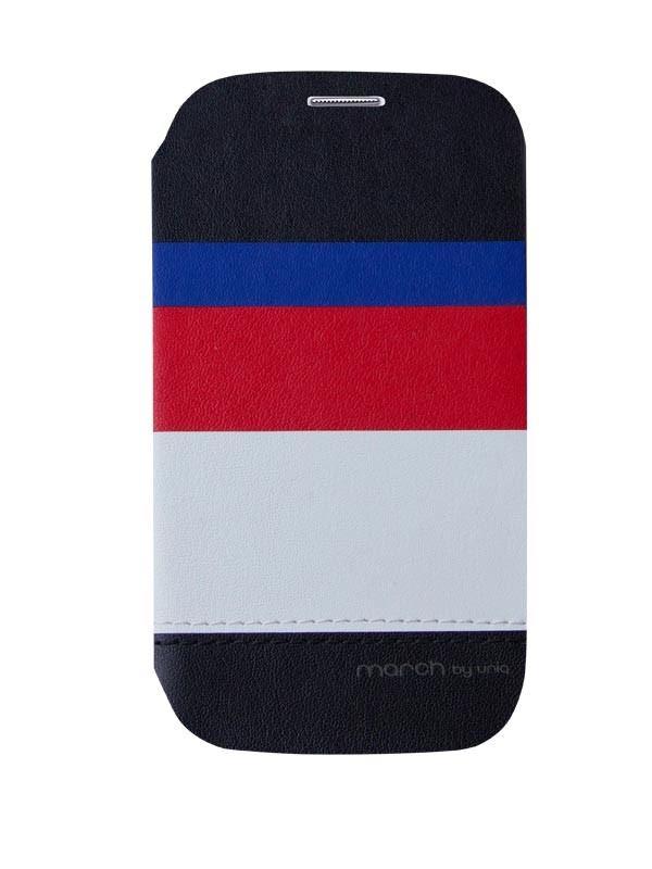 Uniq Dapper March- Captain Snazzy Genuine Leather Phone Case for Samsung Galaxy S4