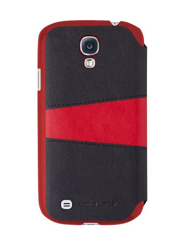 Uniq Dapper Porte- Red Genuine Leather Phone Case for Samsung Galaxy S4