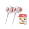 Candy Crush In Ear Headphones - Strawberry