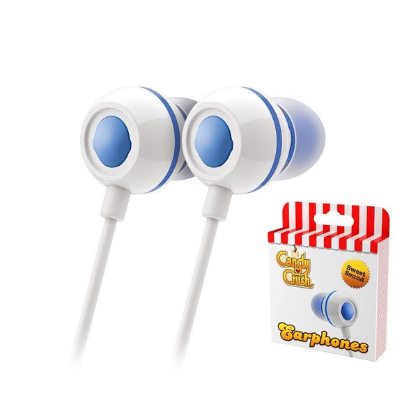 Candy Crush In Ear Headphones - Blueberry