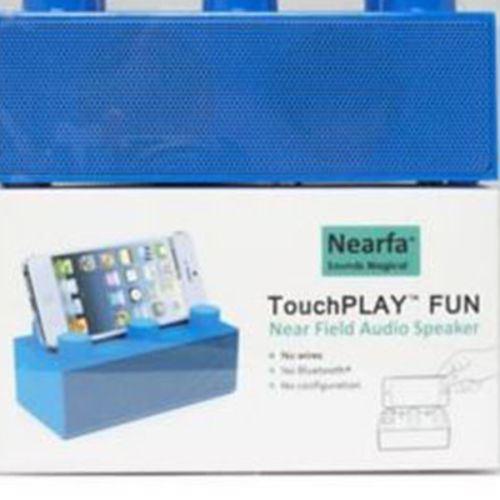TouchPlay Fun Nearfield Audio Speaker- Blue