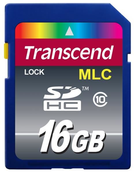 Transcend 16GB SDHC Industrial MLC Card