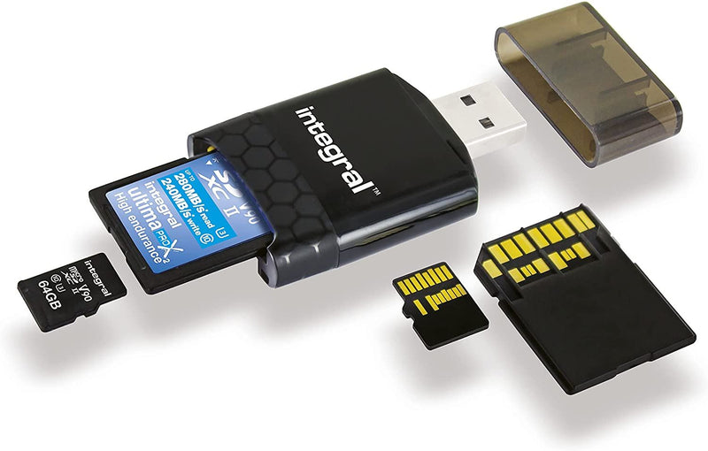 Integral SD UHS-II Card Reader, USB3.0