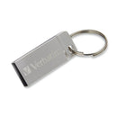 Verbatim 32GB Metal Executive Flash Drive, USB2.0 Silver