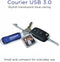 Integral 32GB Courier USB 3.0 Flash Drive Blue