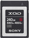 Sony G Series Tough 240GB XQD Card 5X Stronger 440MB/s